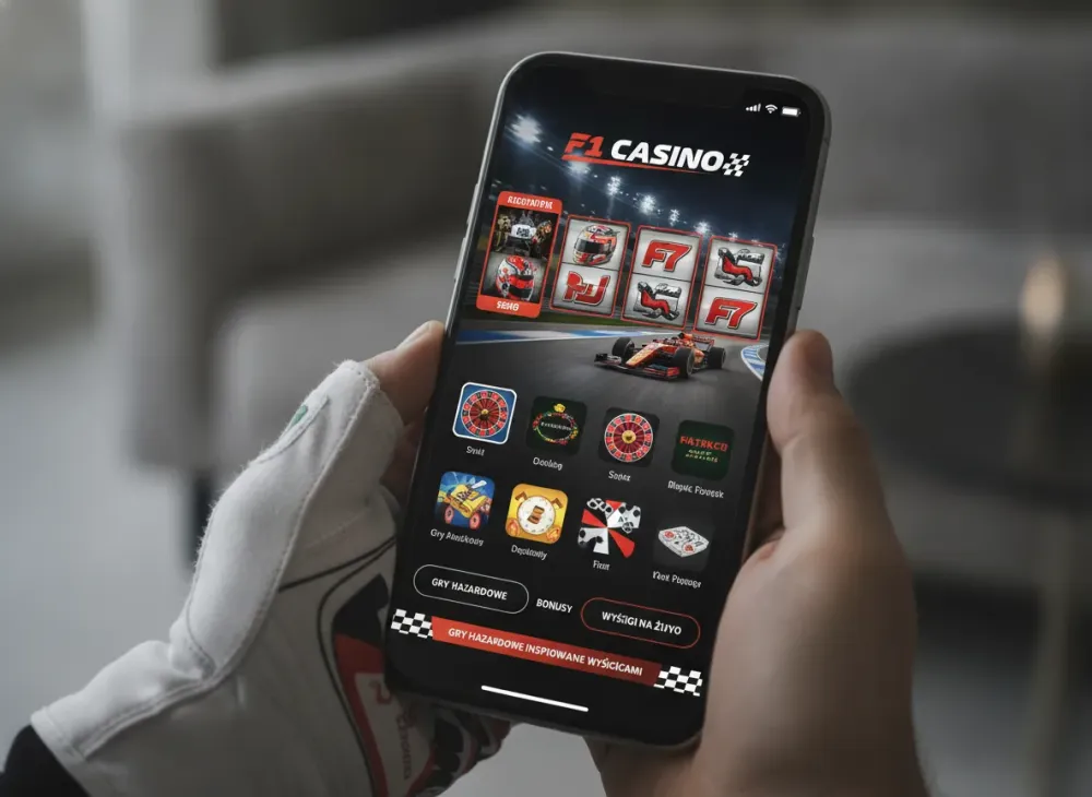 F1 casino - gry hazardowe inspirowane wyścigami