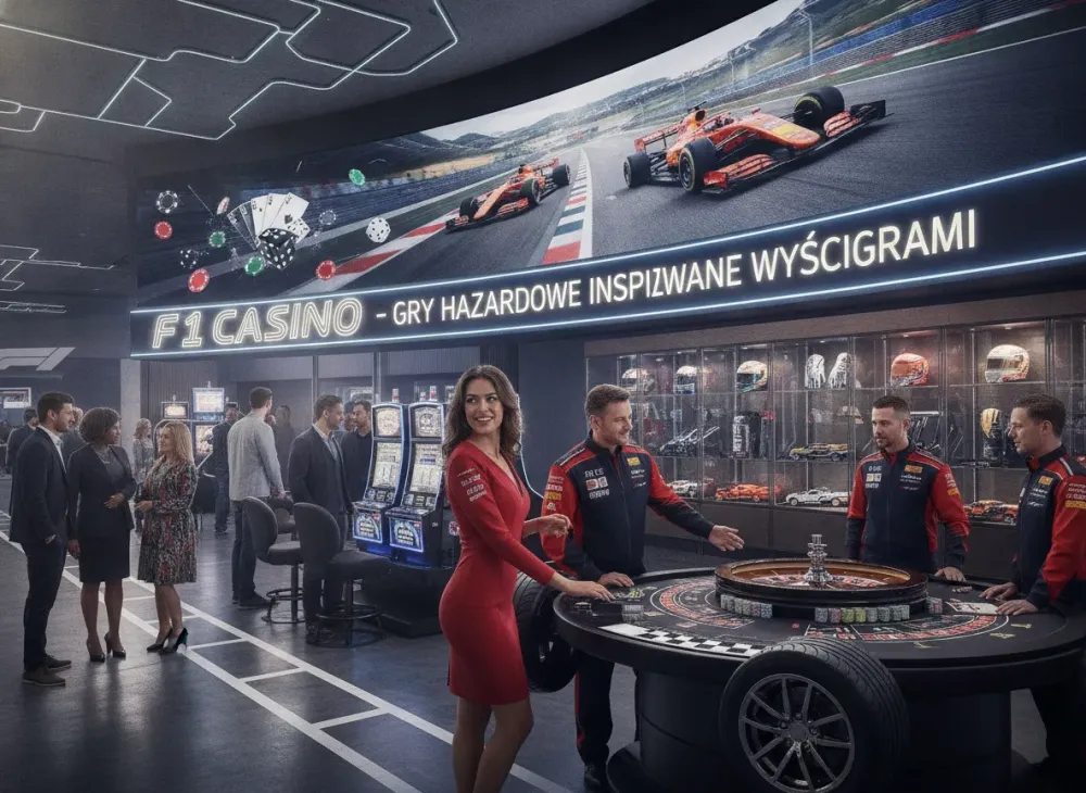F1 casino - gry hazardowe inspirowane wyścigami